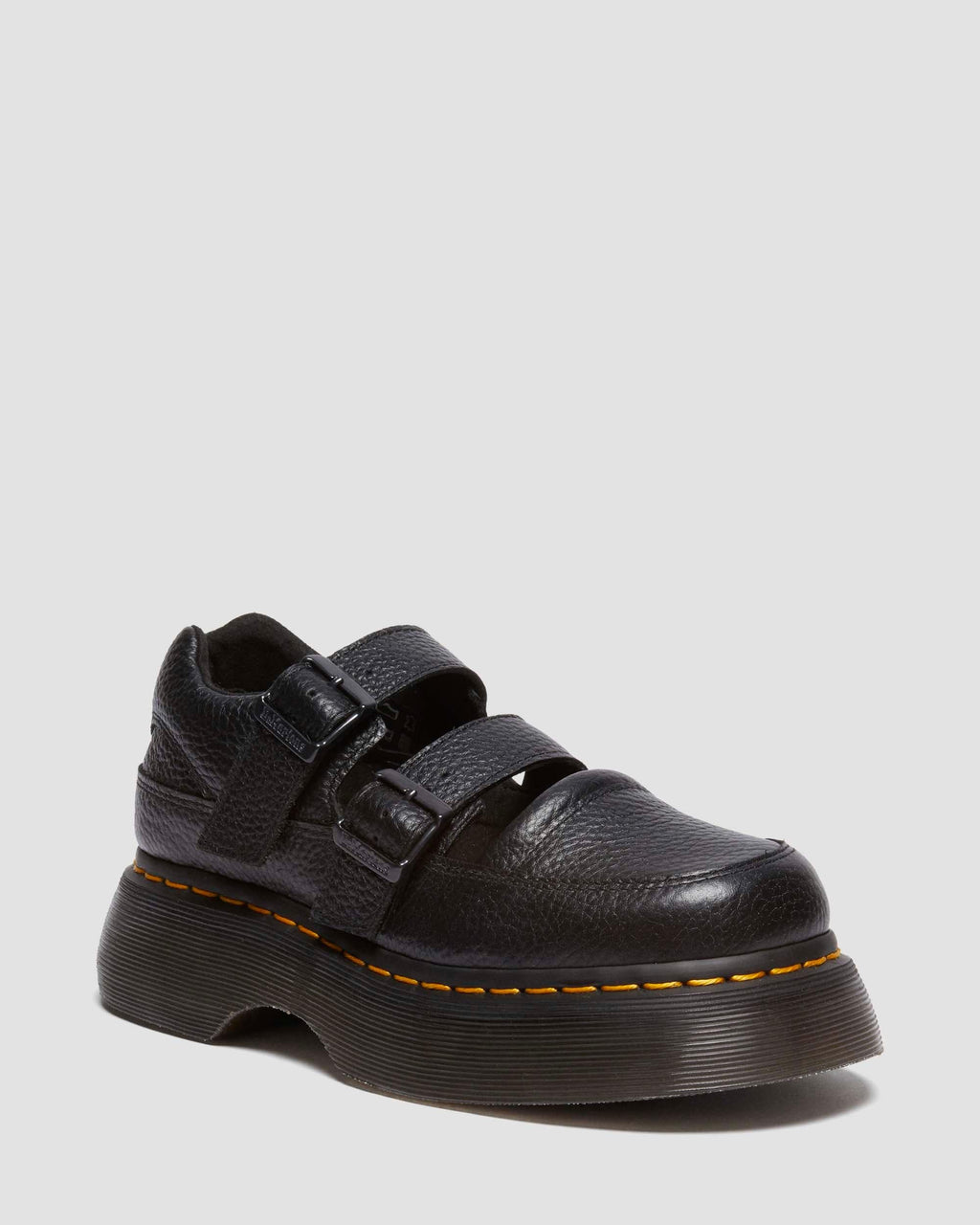 Mercedita Buzz de cuero Milled Nappa Dr. Martens - vista frontal