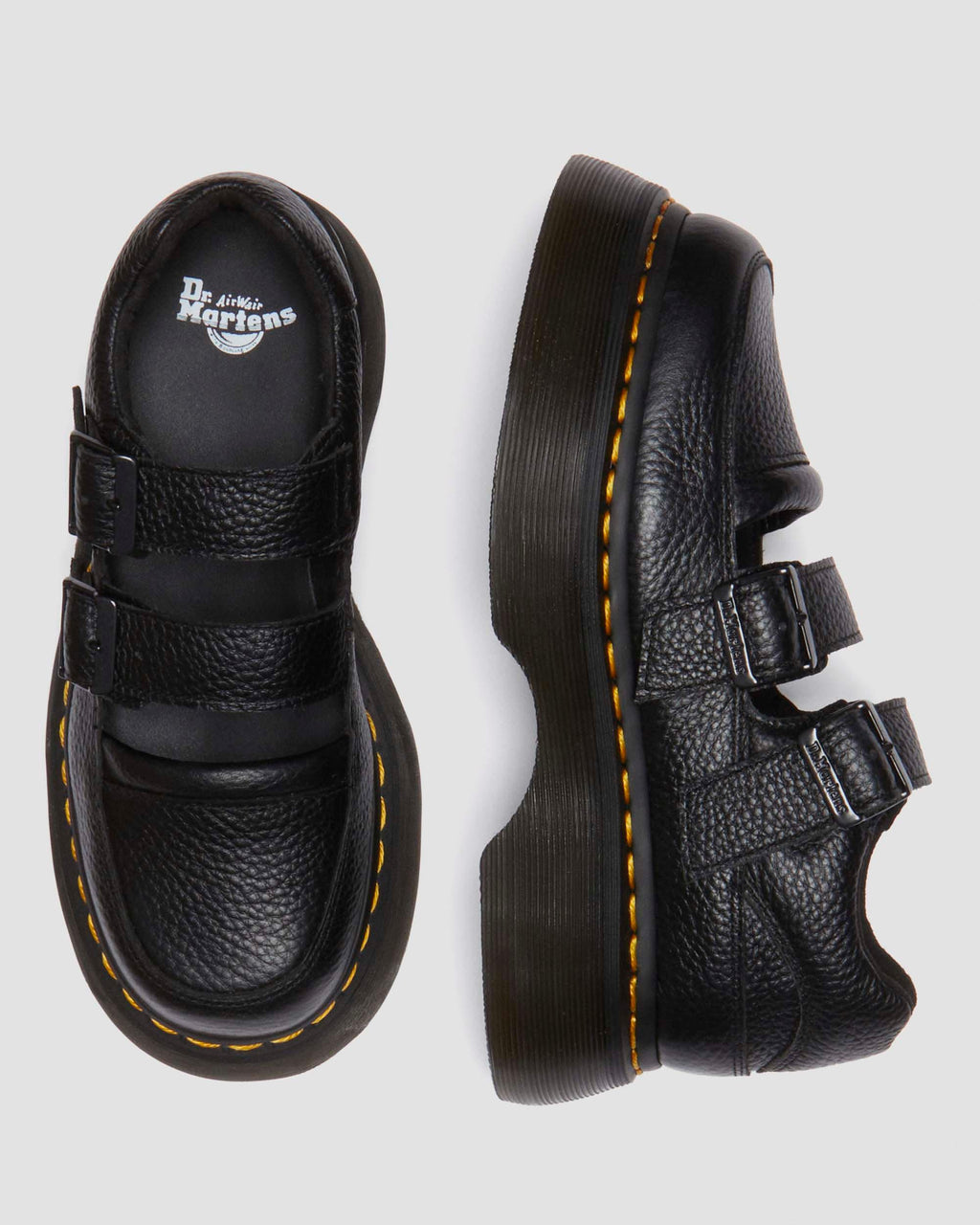 Mercedita Buzz de cuero Milled Nappa Dr. Martens - imagen 10