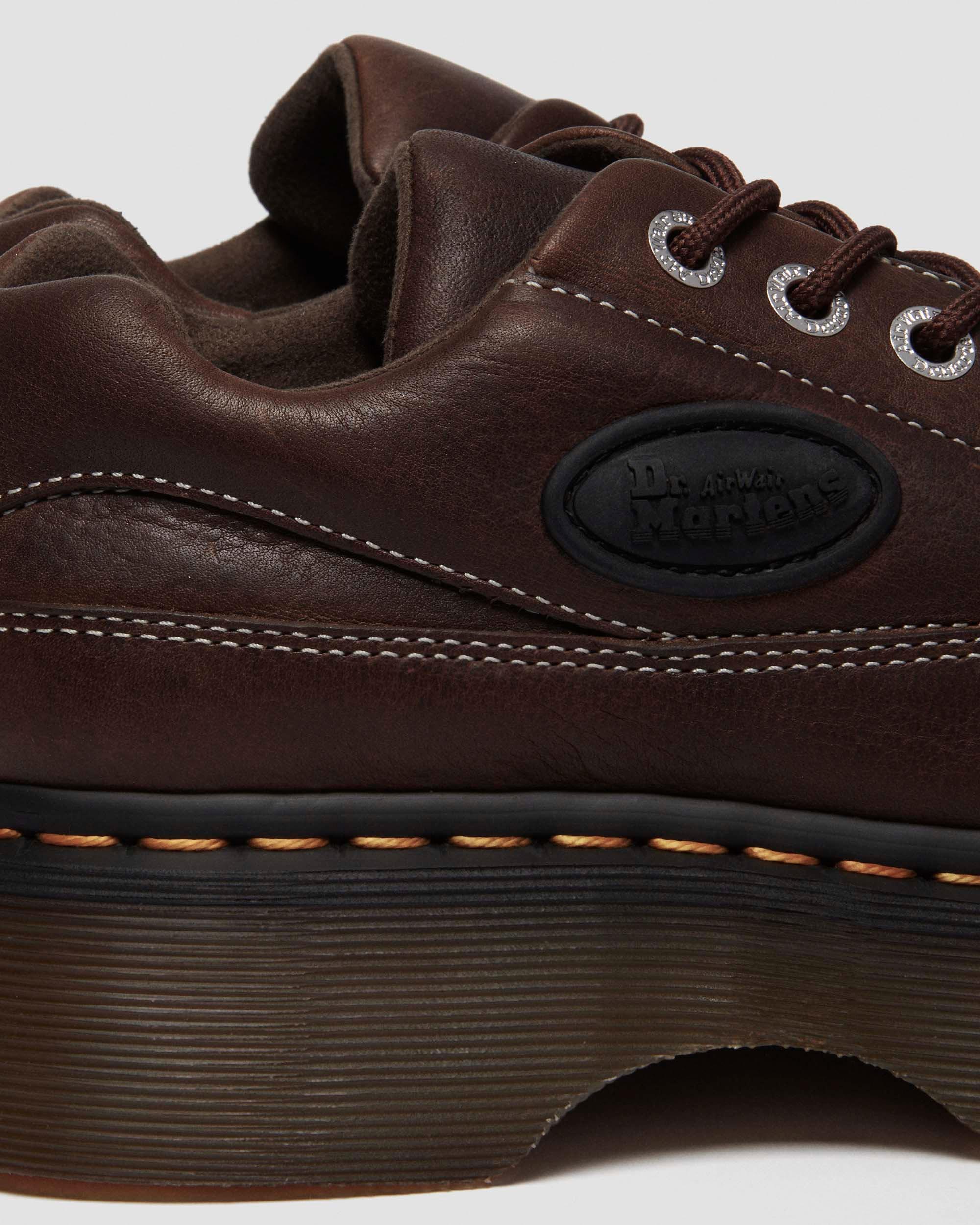 Zapatos Buzz de cuero Grizzly con 5 ojales