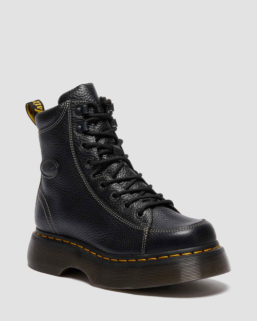 Botas Buzz de 8 ojales de Cuero Milled Nappa Dr. Martens - vista frontal