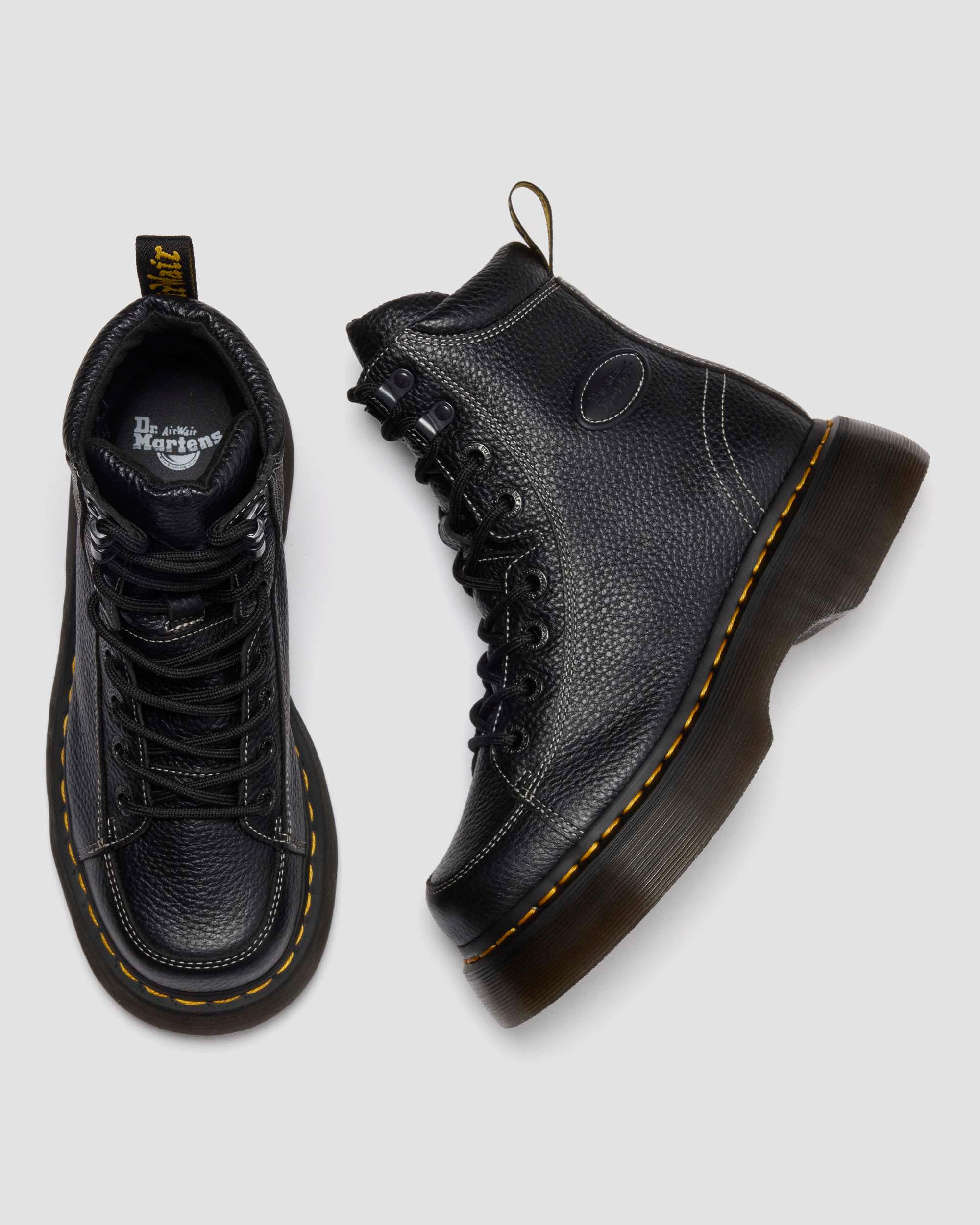 Botas Buzz de 8 ojales de Cuero Milled Nappa Dr. Martens - imagen 9