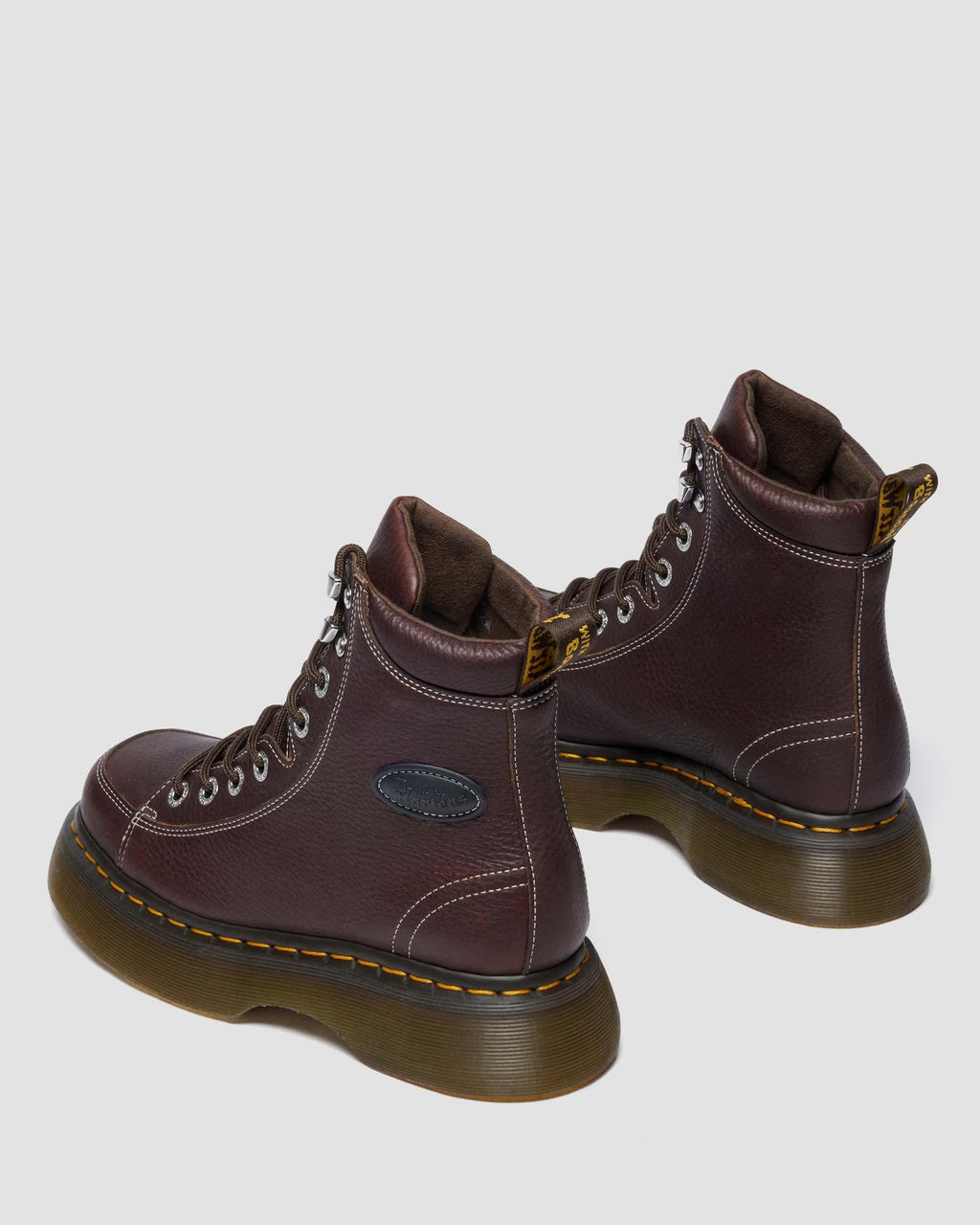 Botas Buzz de 8 ojales de Cuero Grizzly