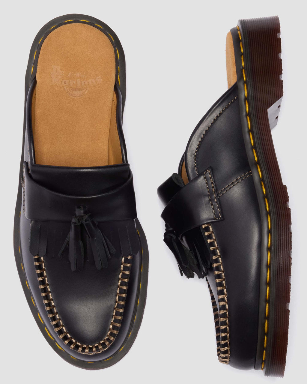Zuecos Adrian de piel Dr. Martens - imagen 9