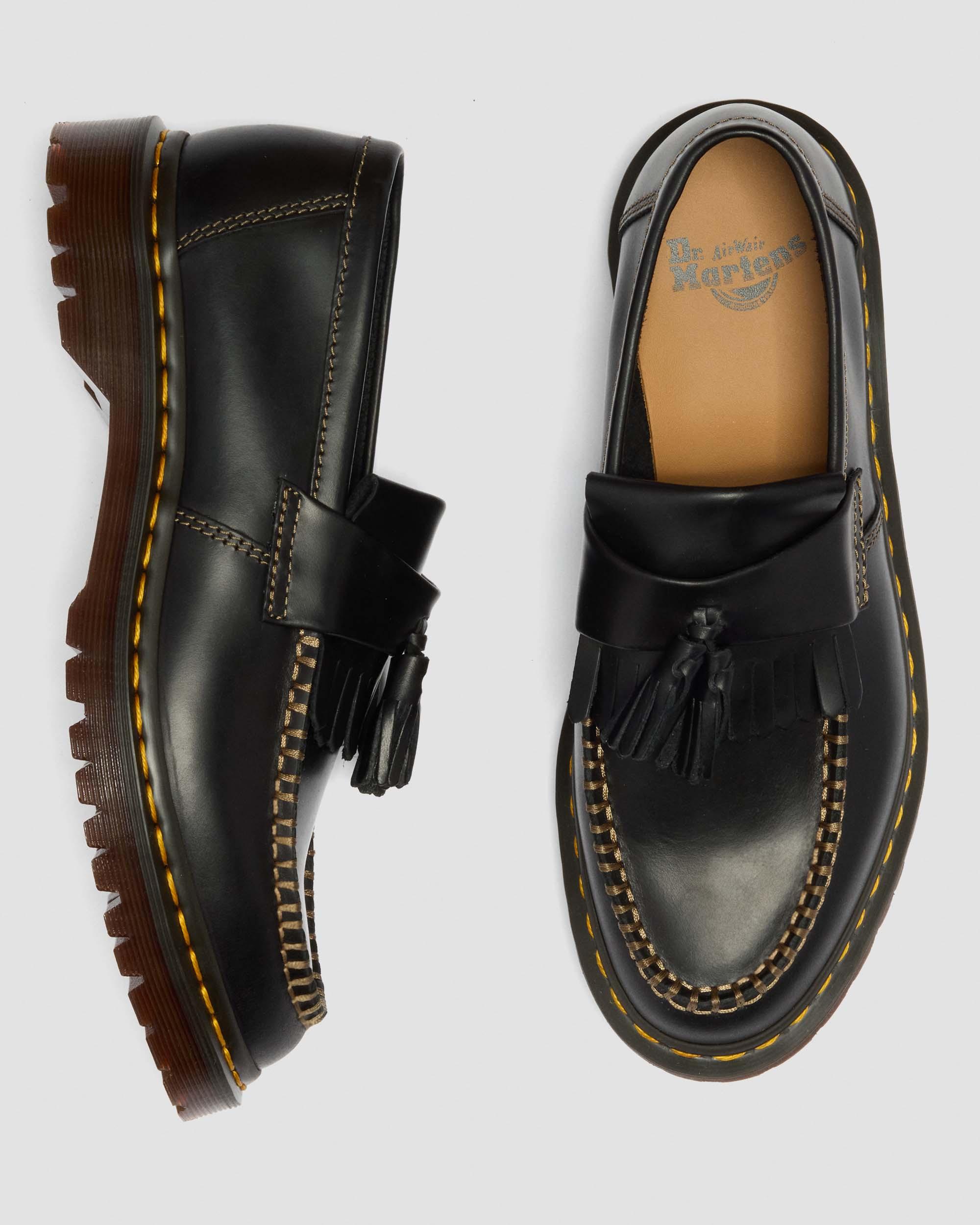 Mocasines Adrian de piel Orleans con borlas