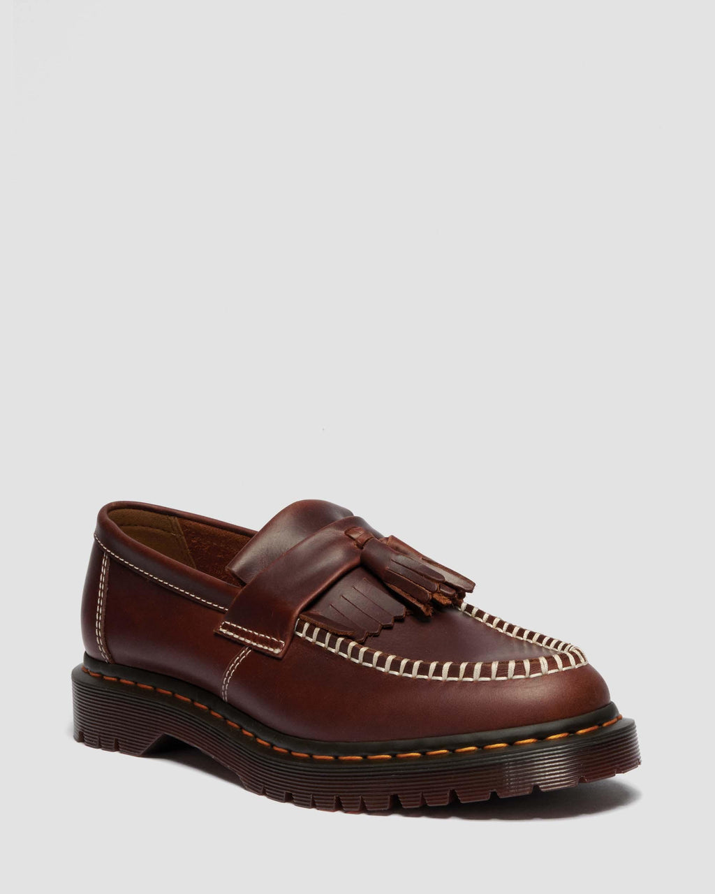 Mocasines Adrian de cuero Orleans con borlas