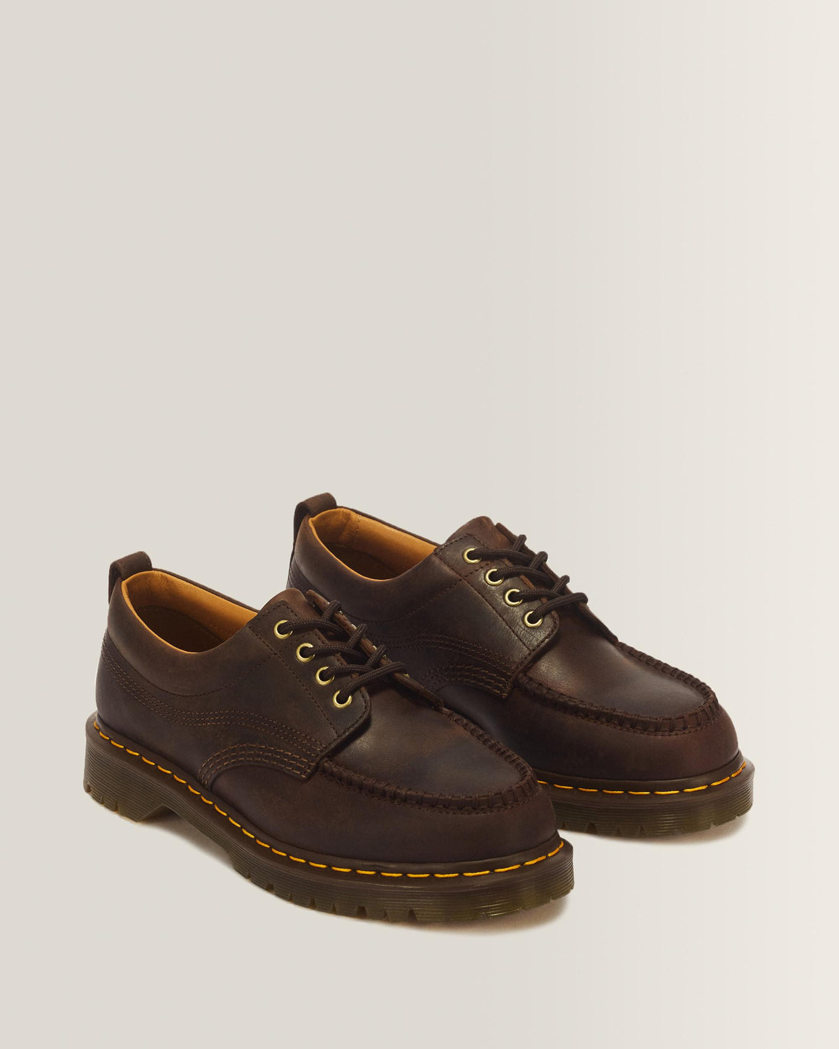 Zapatos Lowell Moc Toe de cuero Crazy Horse