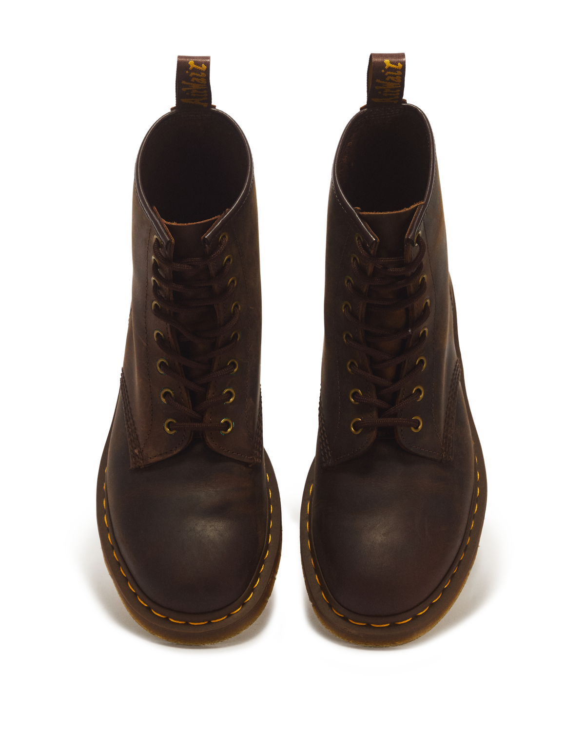 Botas 1460 de piel Crazy Horse Dr. Martens - vista superior