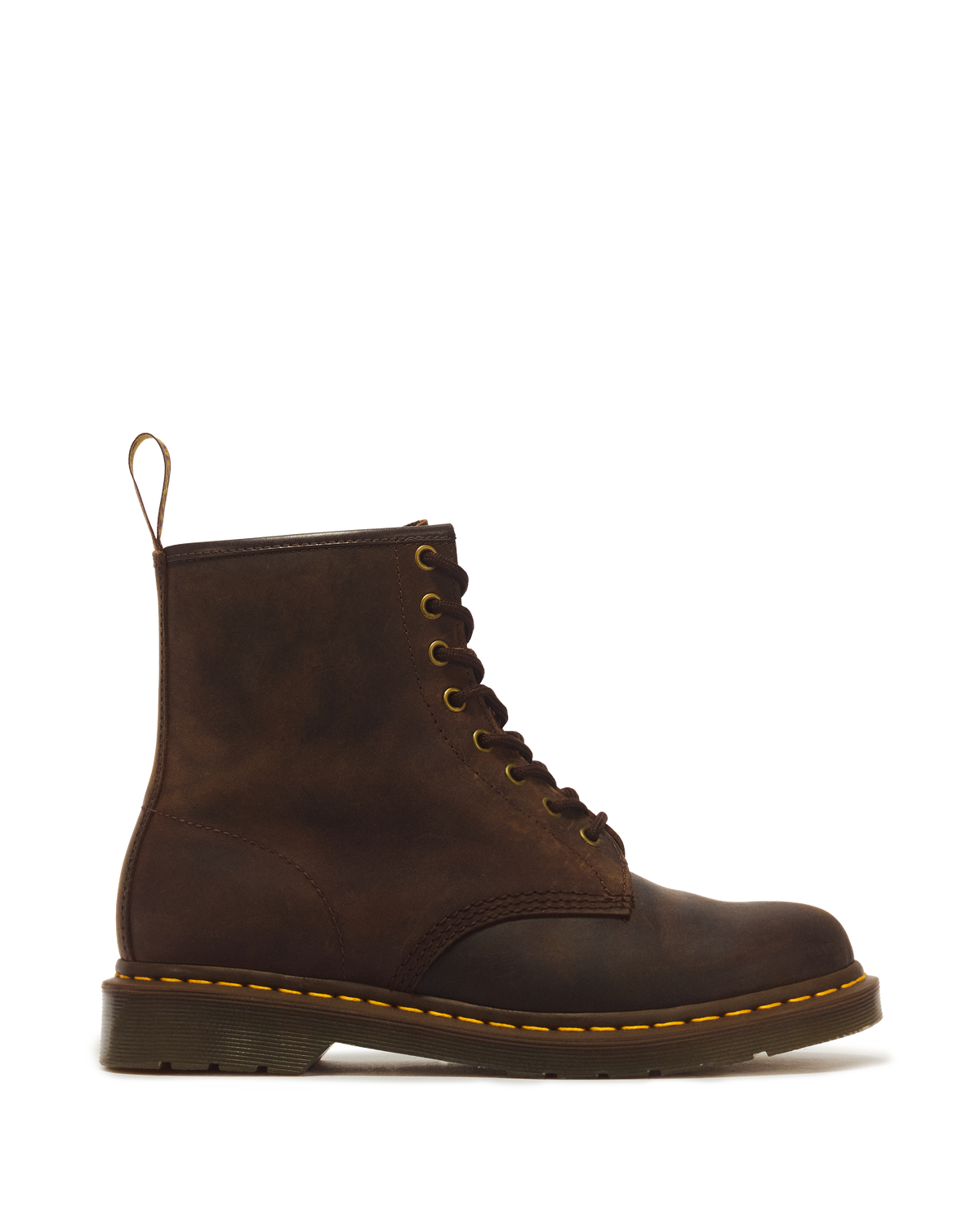 Botas 1460 de piel Crazy Horse Dr. Martens - vista frontal