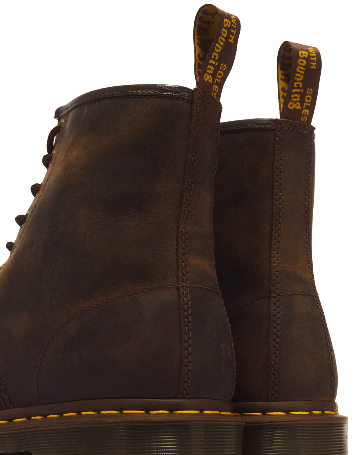 Botas 1460 de piel Crazy Horse Dr. Martens - vista trasera