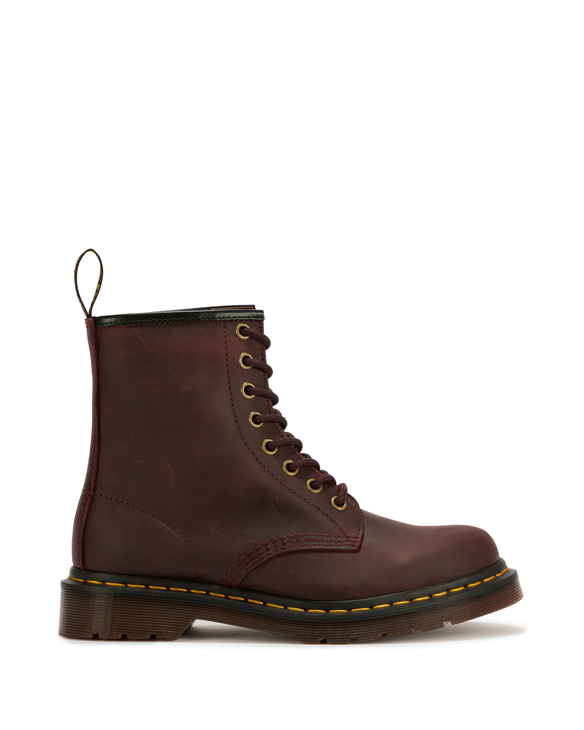Botas 1460 de piel Crazy Horse Dr. Martens - vista frontal