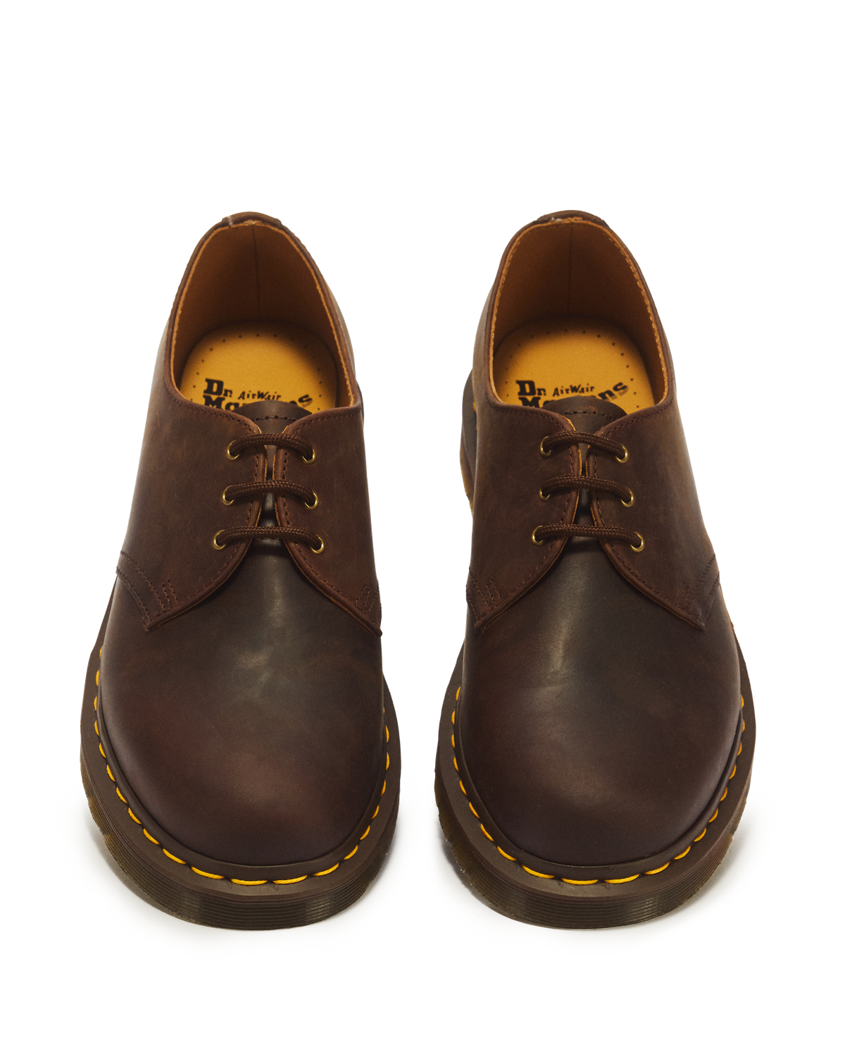 Zapatos 1461 de cuero Crazy Horse Dr. Martens - vista superior