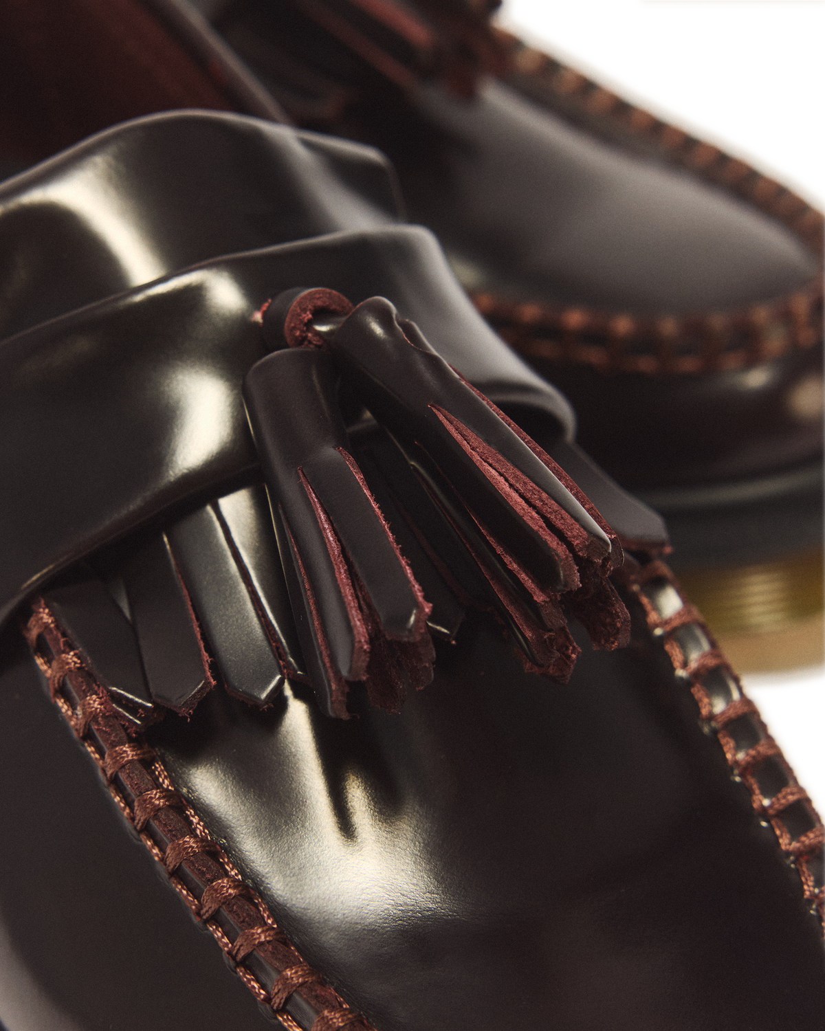 Mocasines Adrian de cuero Arcadia con borla Dr. Martens - vista trasera