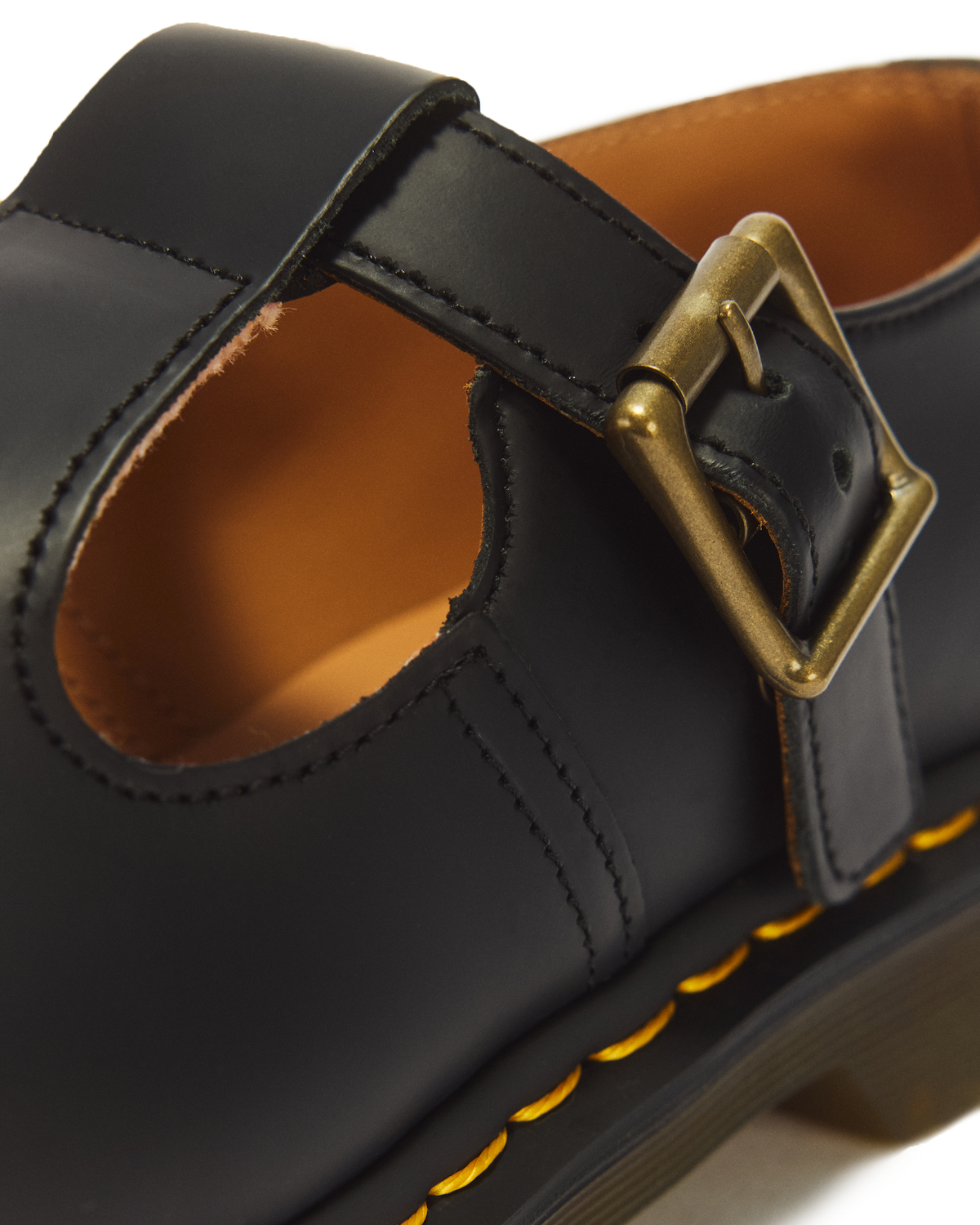 Merceditas Polley de cuero Smooth Dr. Martens - vista trasera