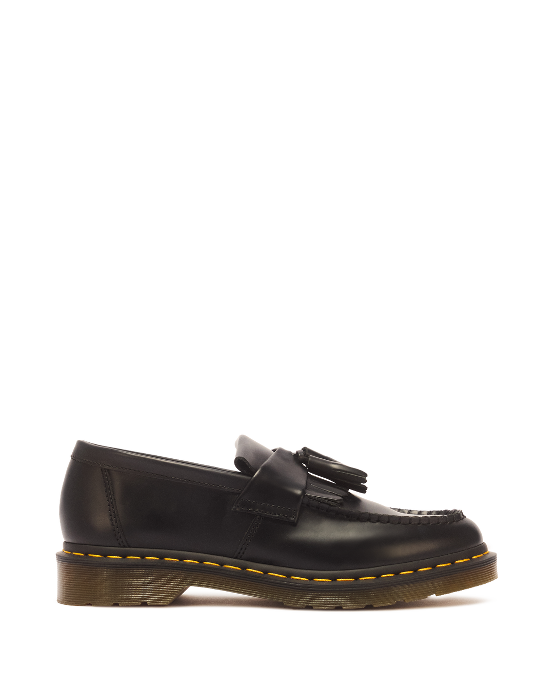 Mocasines Adrian Yellow Stitch de cuero Smooth con borla Dr. Martens - vista frontal
