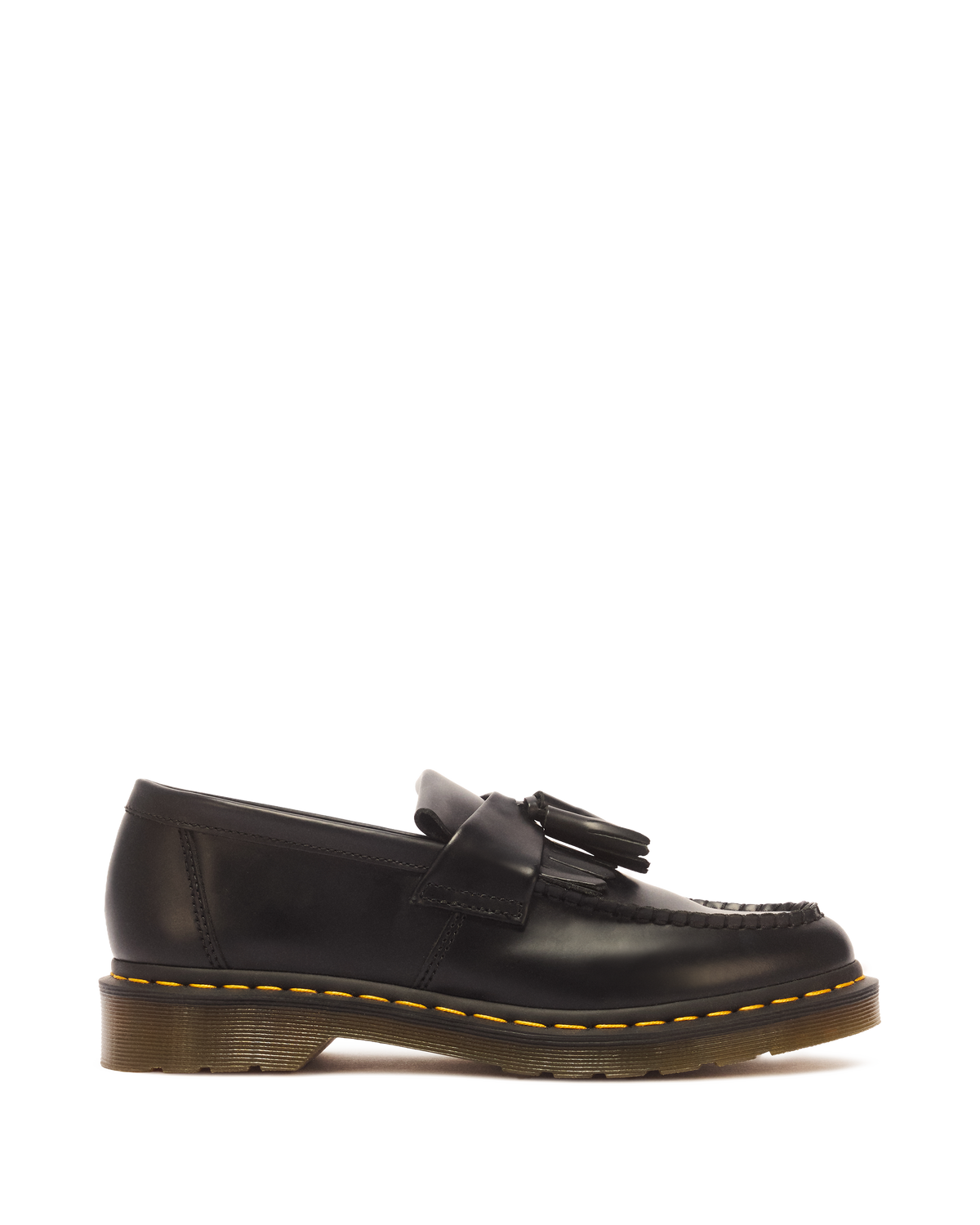 Mocasines Adrian Yellow Stitch de cuero Smooth con borla Dr. Martens - vista frontal