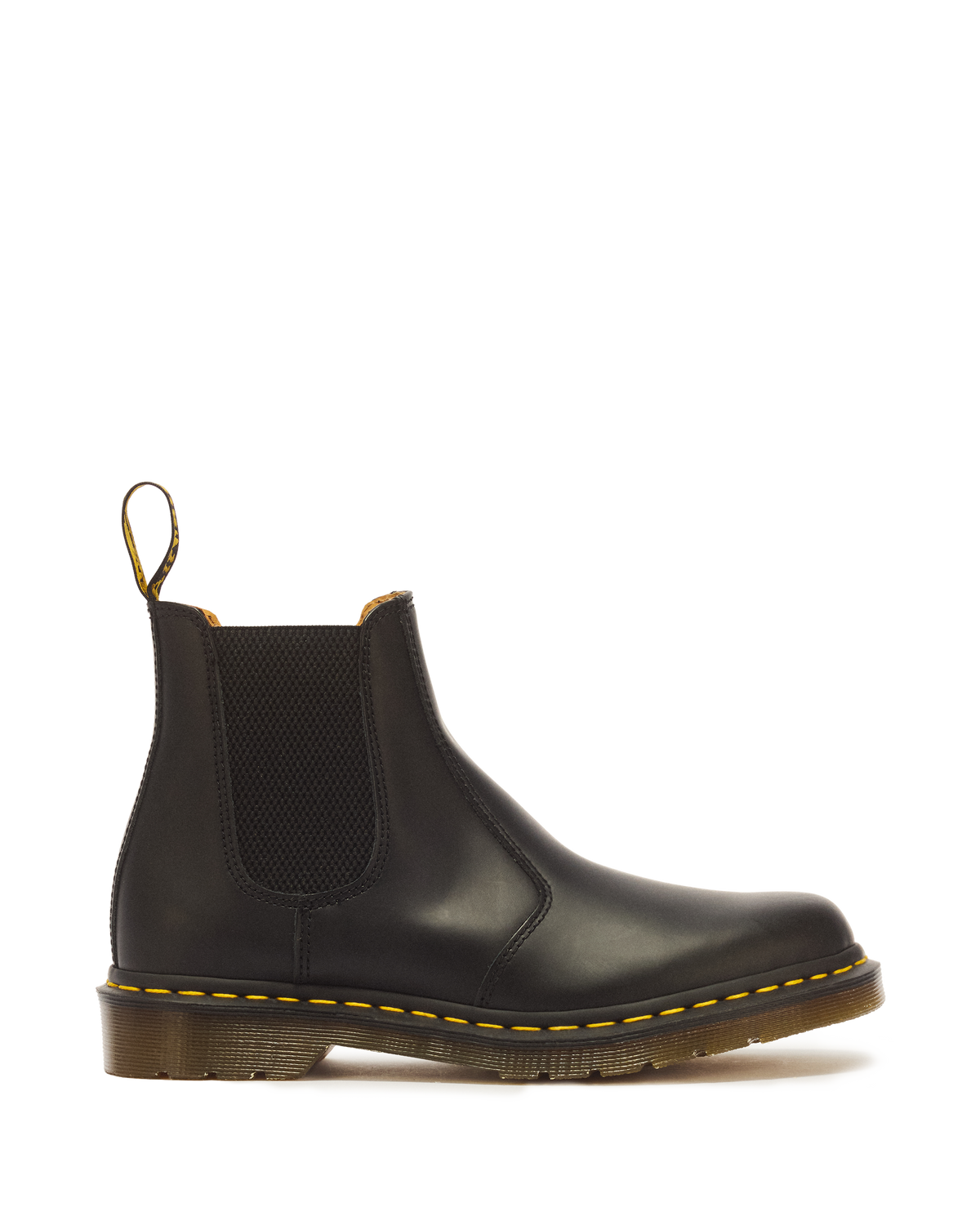 Botas Chelsea 2976 Yellow Stitch de cuero Smooth Dr. Martens - vista frontal