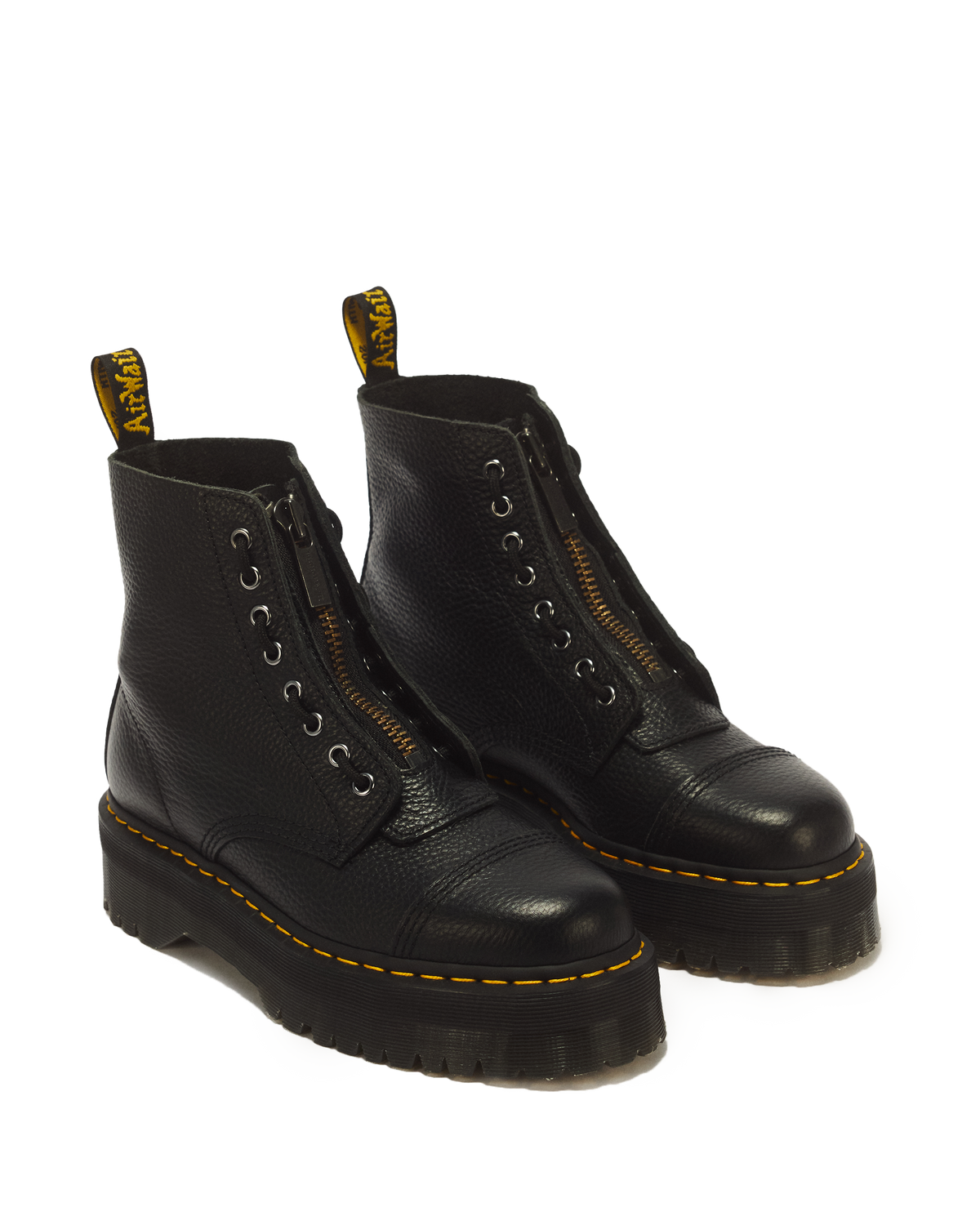 Botas con plataforma Sinclair de cuero Milled Nappa Dr. Martens - imagen 5
