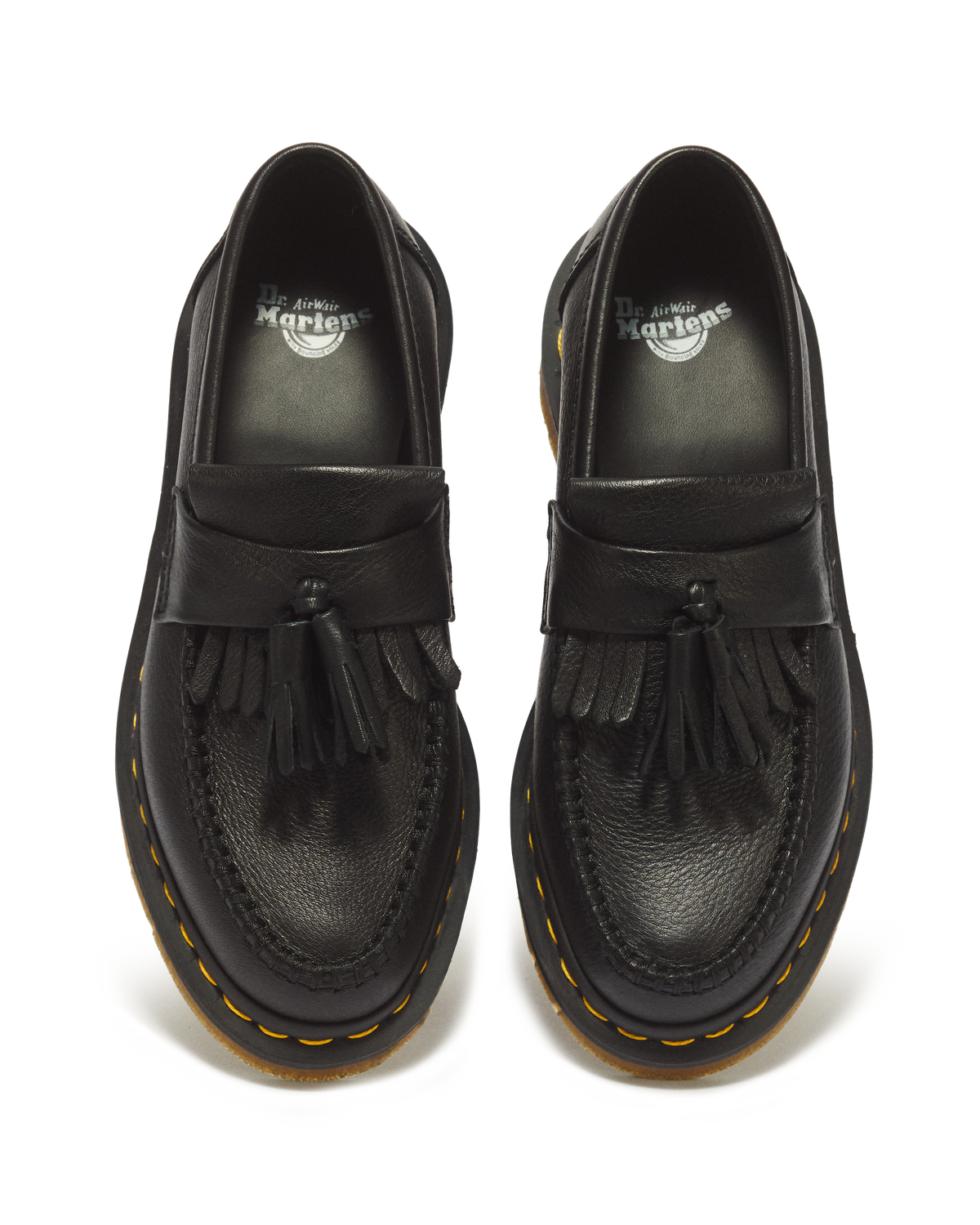 Mocasines Adrian en cuero Virginia con borla Dr. Martens - vista superior