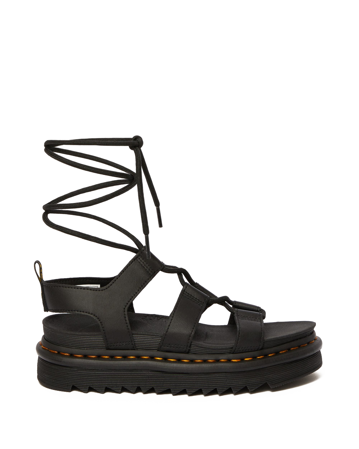 Sandalias Nartilla tipo gladiador de cuero Hydro Dr. Martens - vista frontal