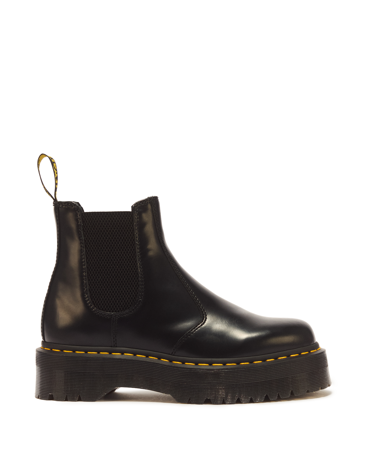 Botas Chelsea con plataforma 2976 Quad de cuero Smooth Dr. Martens - vista frontal