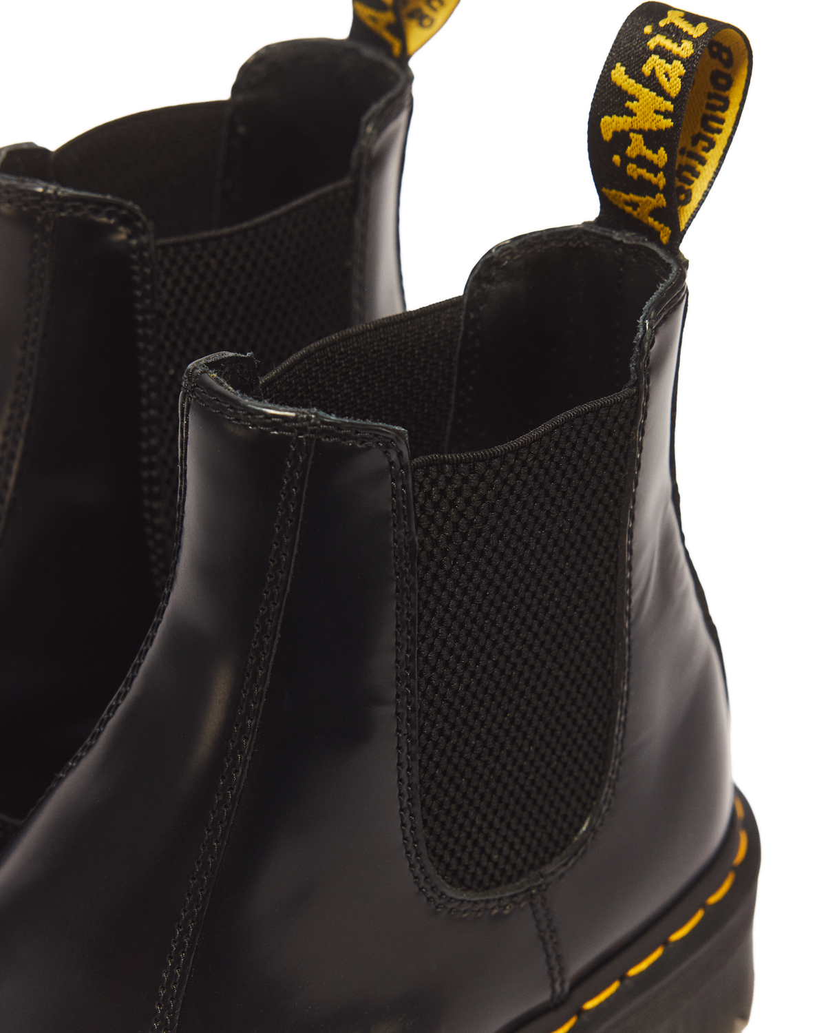 Botas Chelsea con plataforma 2976 Quad de cuero Smooth Dr. Martens - vista trasera