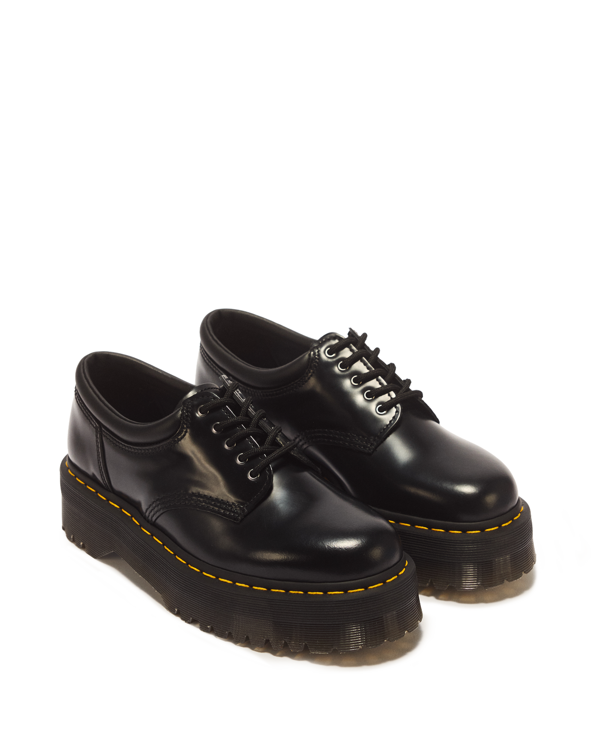 Zapatos con plataforma 8053 Quad de cuero Smooth Dr. Martens - imagen 5