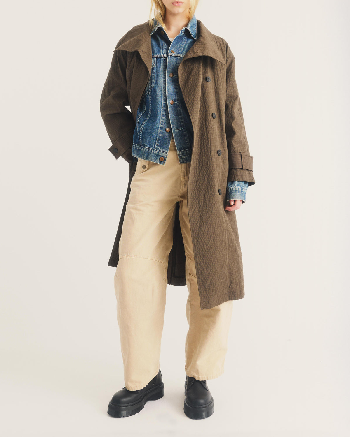 Botas con plataforma Jadon II Mono vegan Dr. Martens - vista lateral