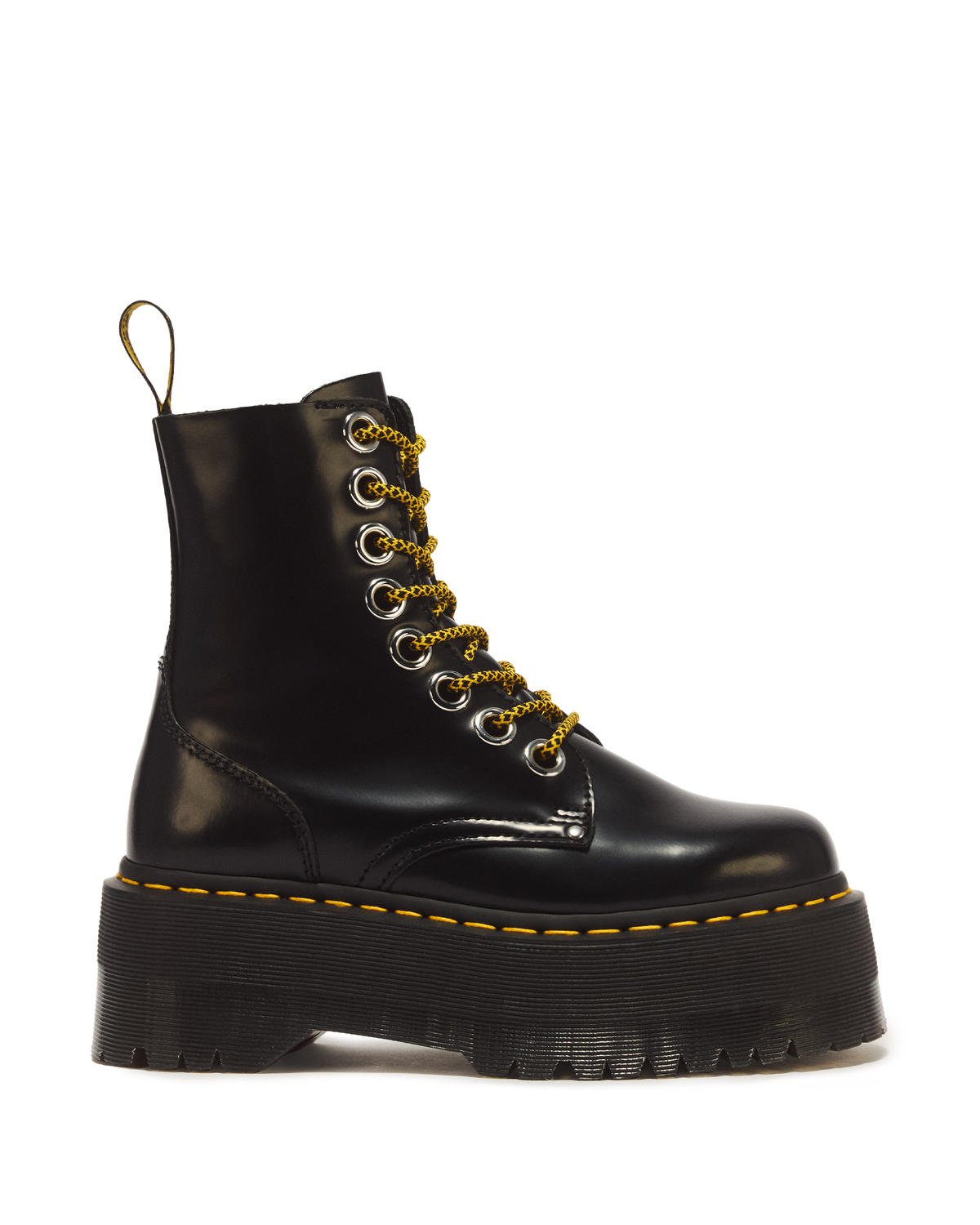 Botas con plataforma Jadon Max de cuero Buttero Dr. Martens - vista frontal