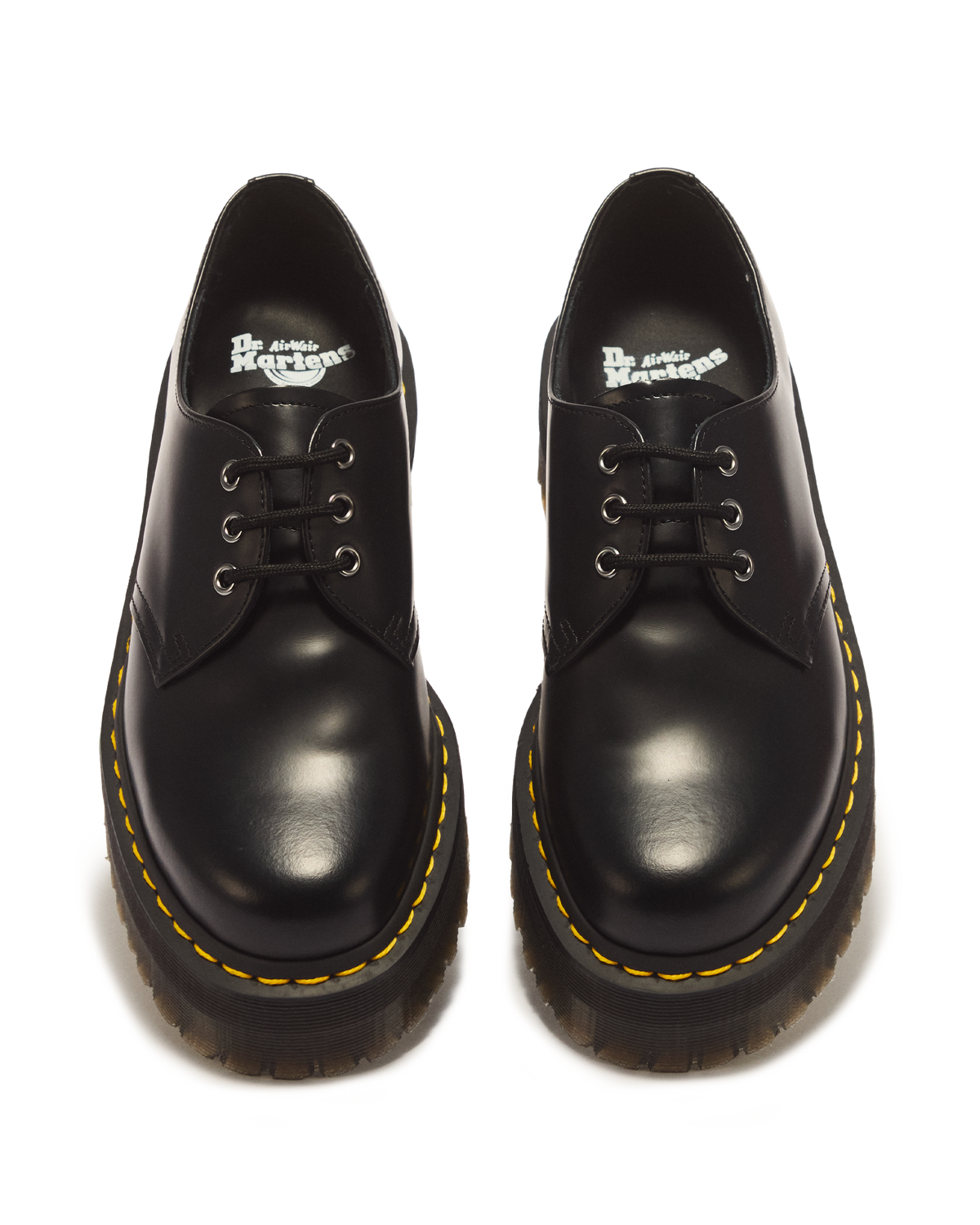 Zapatos con plataforma 1461 Quad de cuero Smooth Dr. Martens - vista superior
