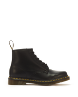 Botines 101 Yellow Stitch de cuero Smooth Dr. Martens - vista frontal