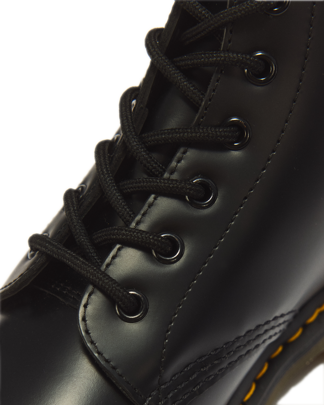Botines 101 Yellow Stitch de cuero Smooth Dr. Martens - imagen 8