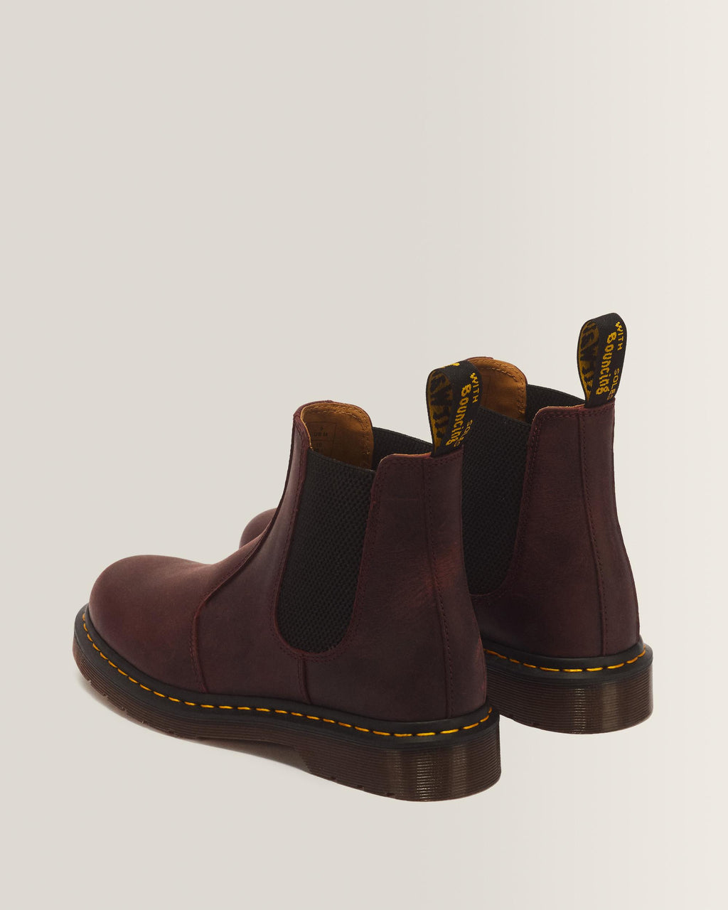 Botas Chelsea 2976 Yellow Stitch de cuero Crazy Horse