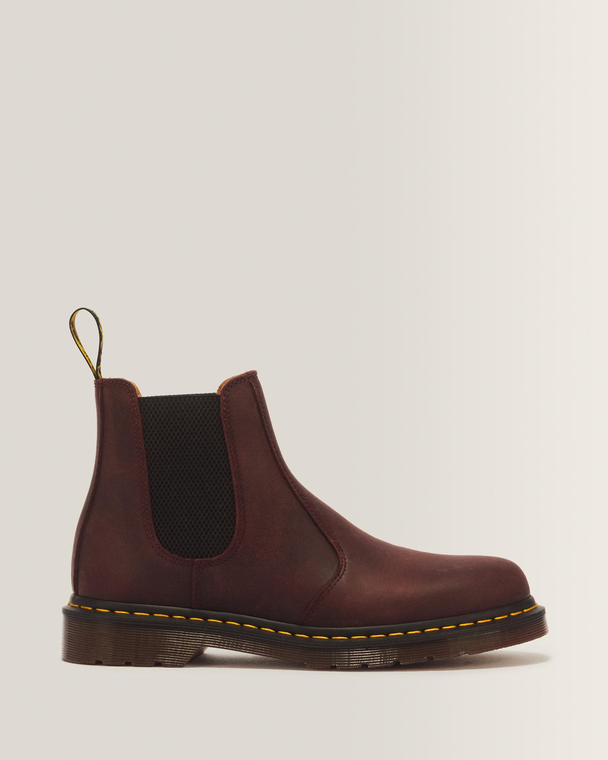 Botas Chelsea 2976 Yellow Stitch de cuero Crazy Horse