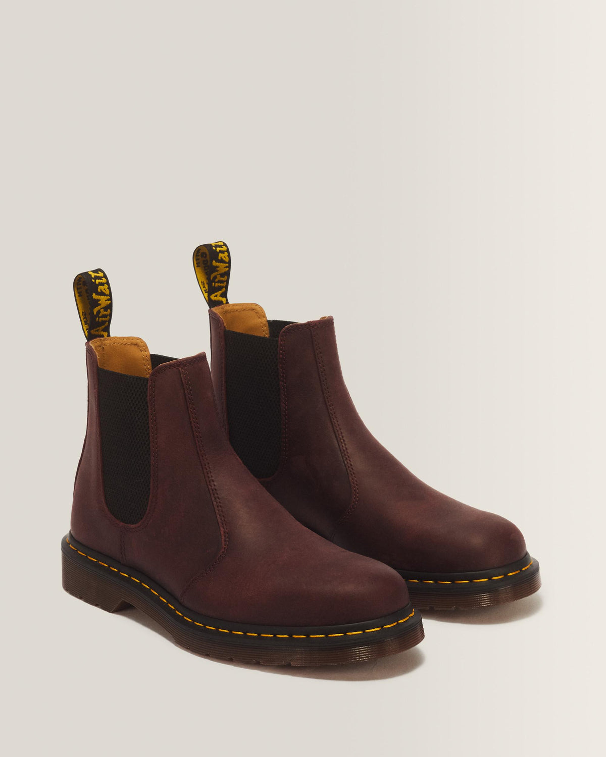 Botas Chelsea 2976 Yellow Stitch de cuero Crazy Horse