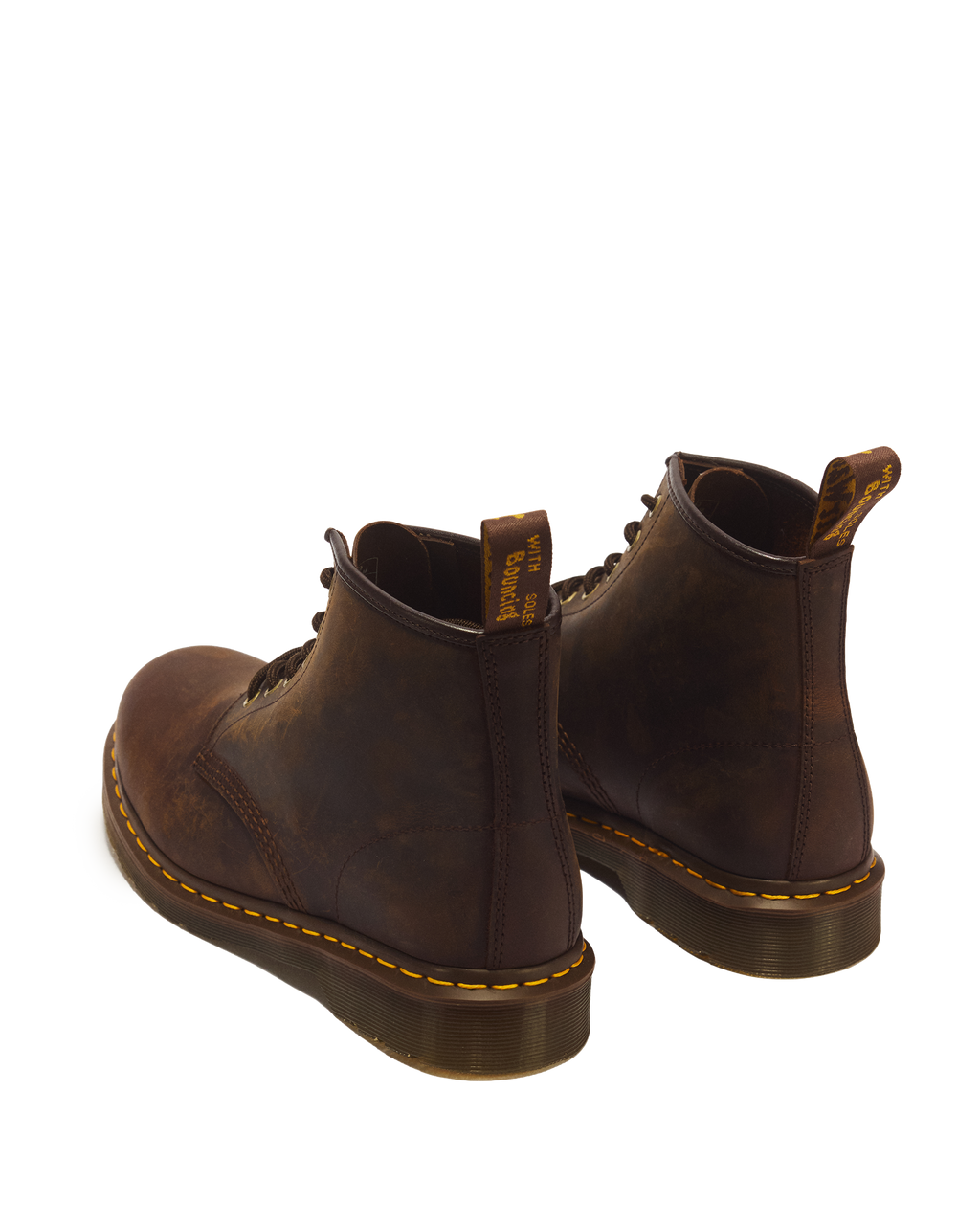 Botines 101 de cuero Crazy Horse Dr. Martens - imagen 6