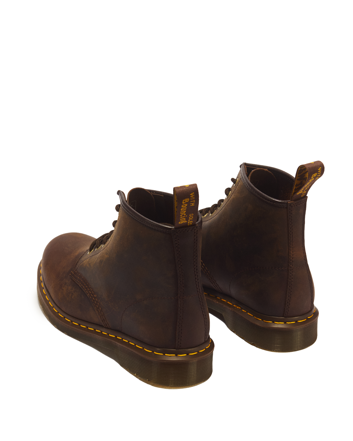 Botines 101 de cuero Crazy Horse Dr. Martens - imagen 6