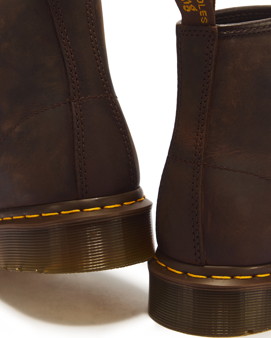 Botines 101 de cuero Crazy Horse Dr. Martens - imagen 8