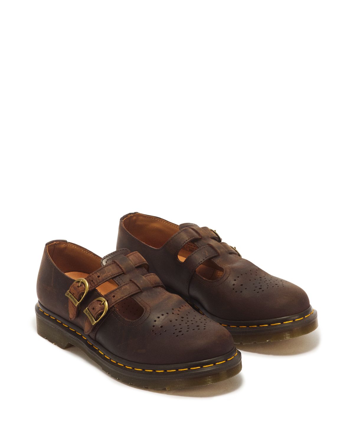 Merceditas 8065 de cuero Crazy Horse