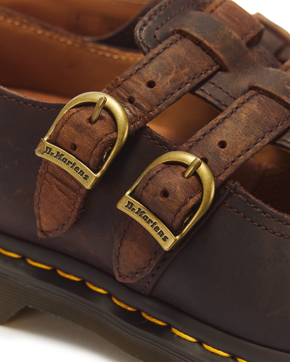Merceditas 8065 de cuero Crazy Horse