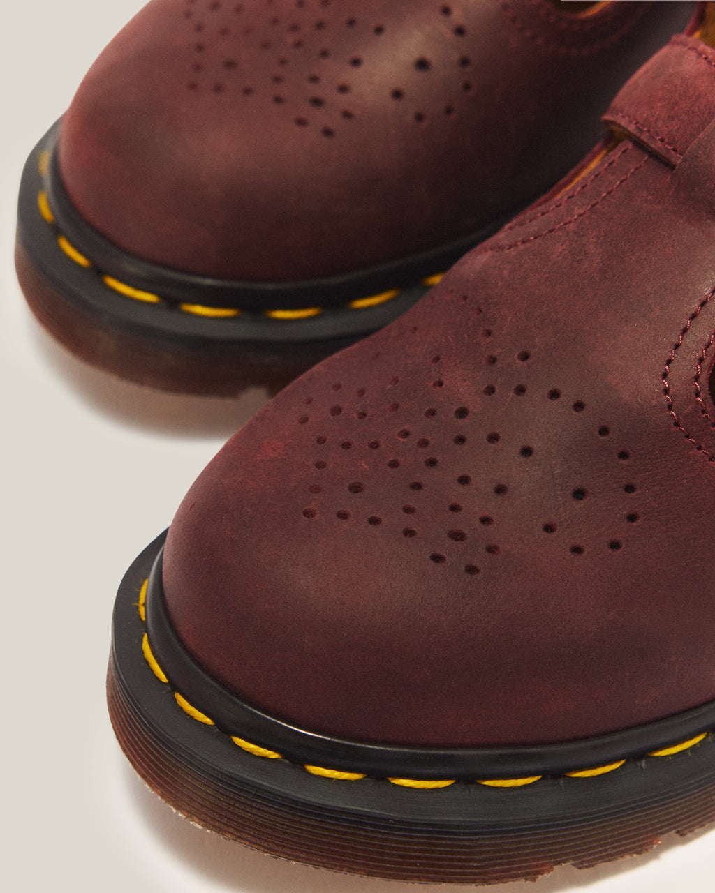 Merceditas 8065 de cuero Crazy Horse