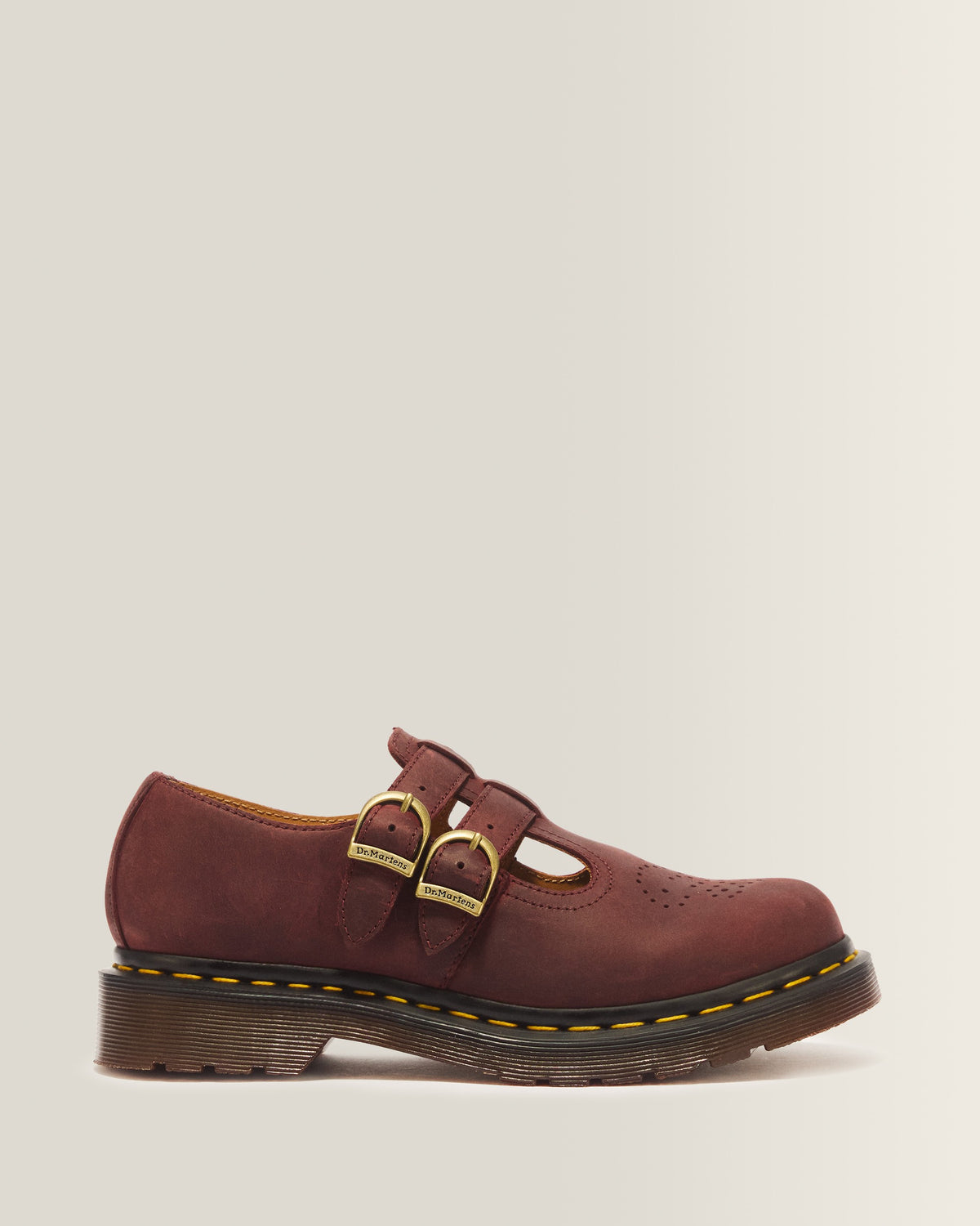 Merceditas 8065 de cuero Crazy Horse