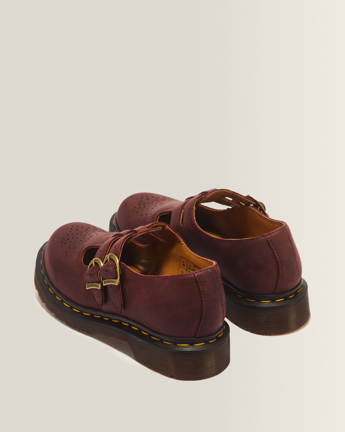 Merceditas 8065 de cuero Crazy Horse