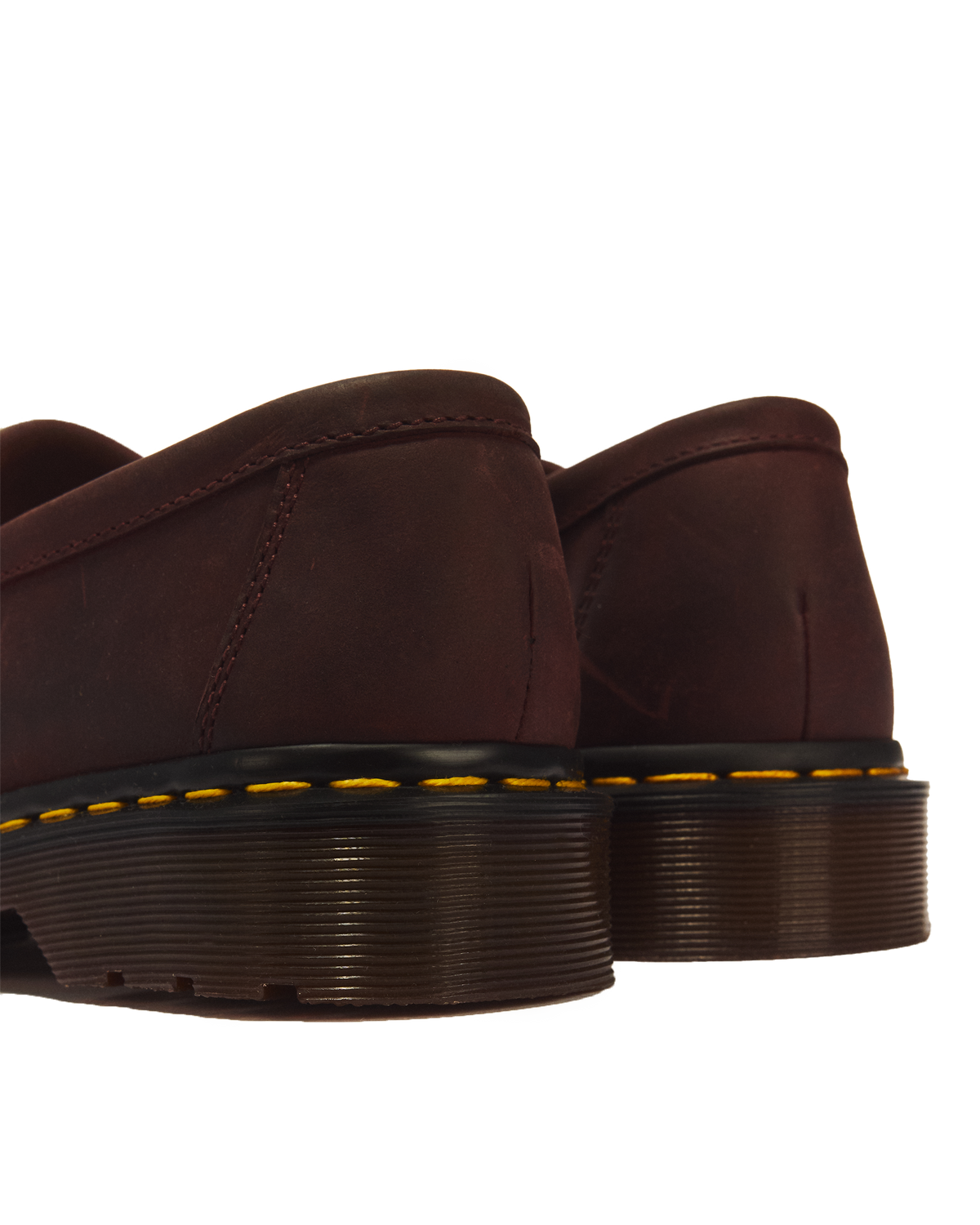Mocasines Adrian de cuero Crazy Horse con borlas