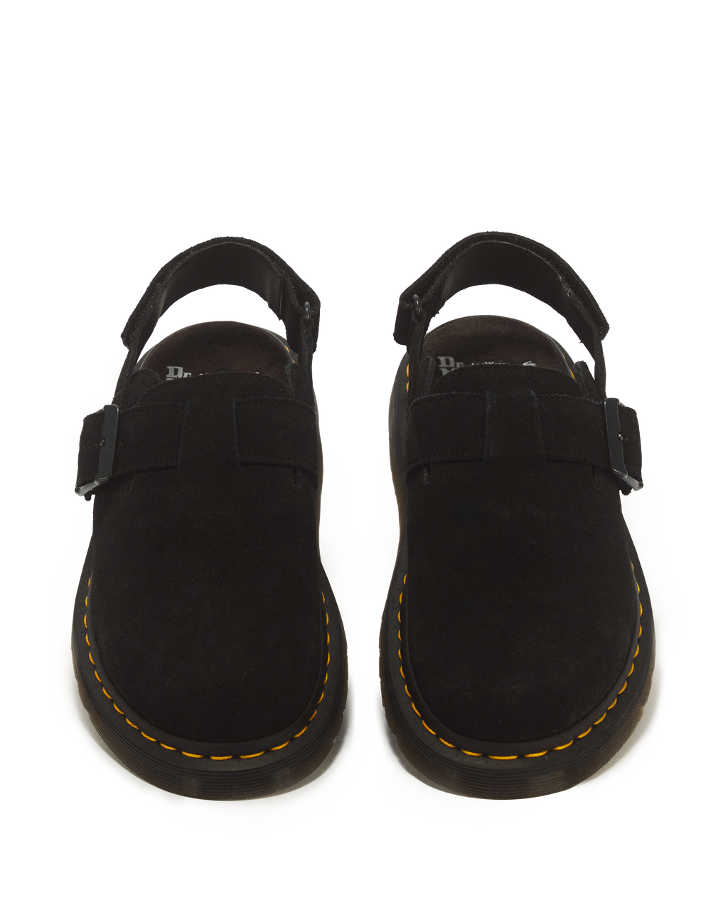 Zuecos Jorge II de Gamuza Dr. Martens - vista superior