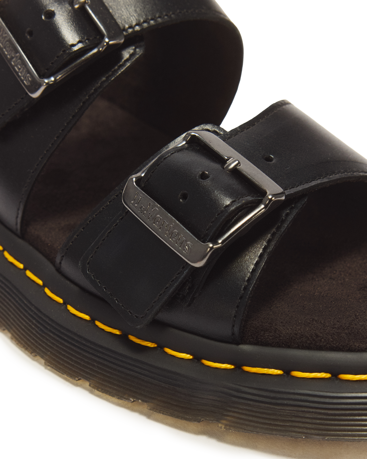 Sandalias Josef de cuero con hebilla Dr. Martens - vista trasera
