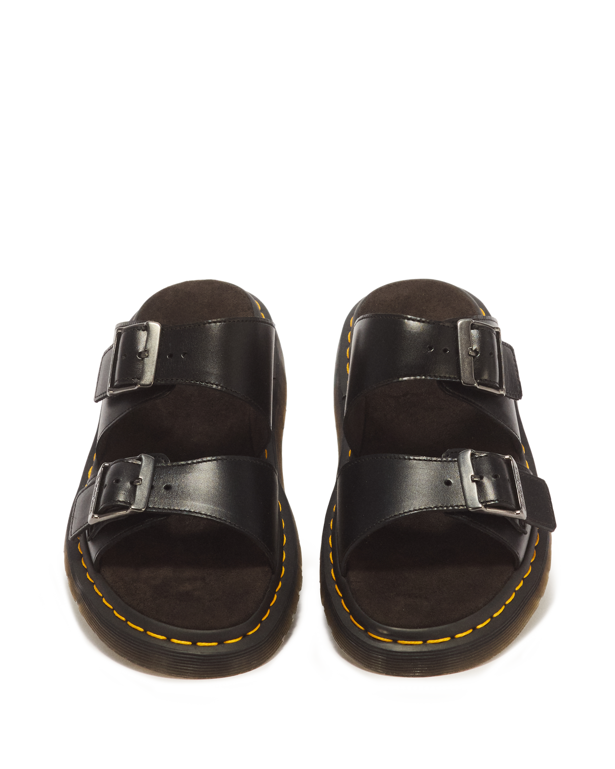 Sandalias Josef de cuero con hebilla Dr. Martens - vista superior
