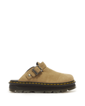 Zuecos con plataforma Zebzag de Gamuza Dr. Martens - vista frontal