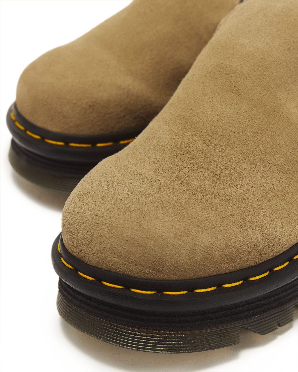 Zuecos con plataforma Zebzag de Gamuza Dr. Martens - imagen 8