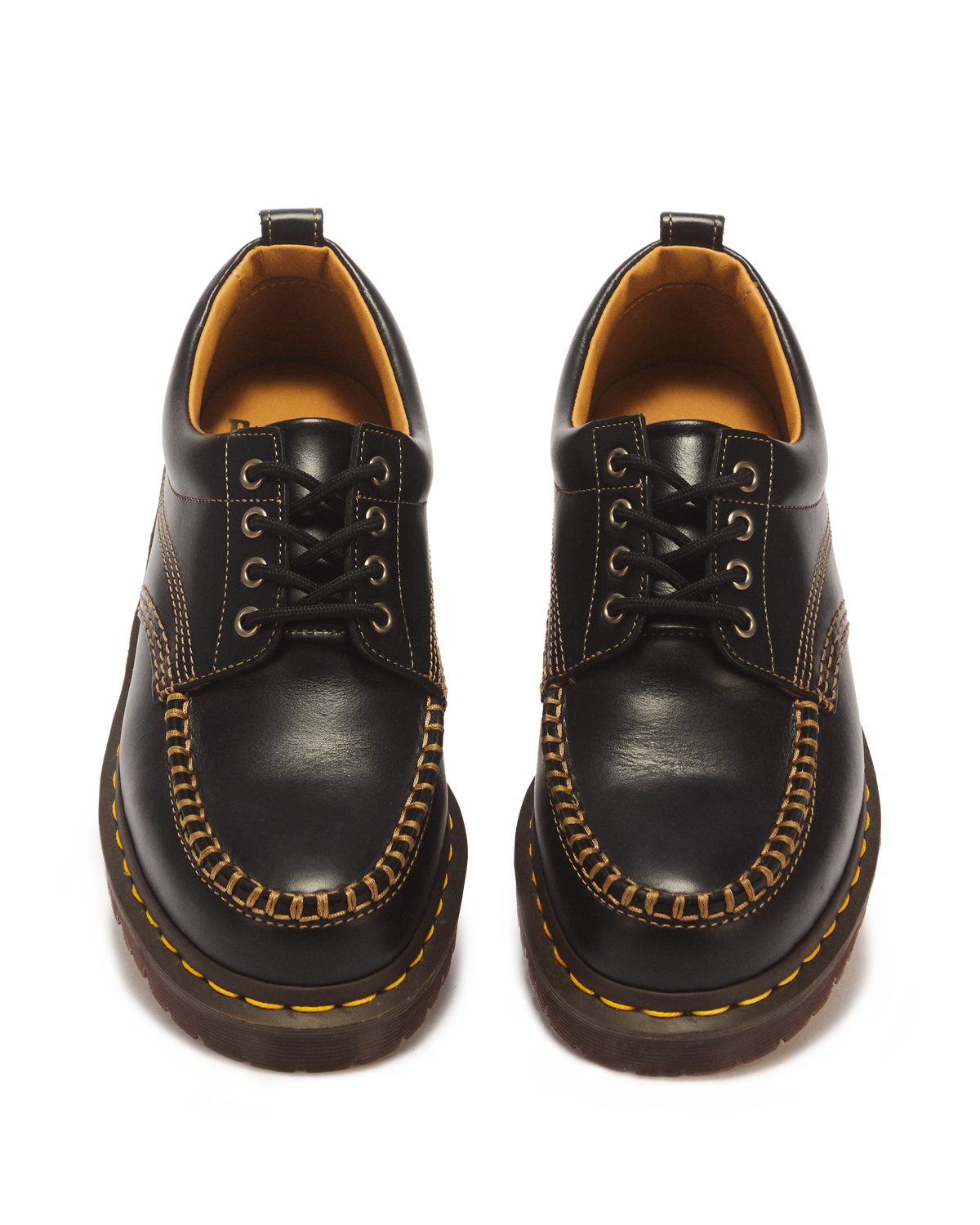 Zapatos Lowell Moc Toe de cuero Dr. Martens - vista superior