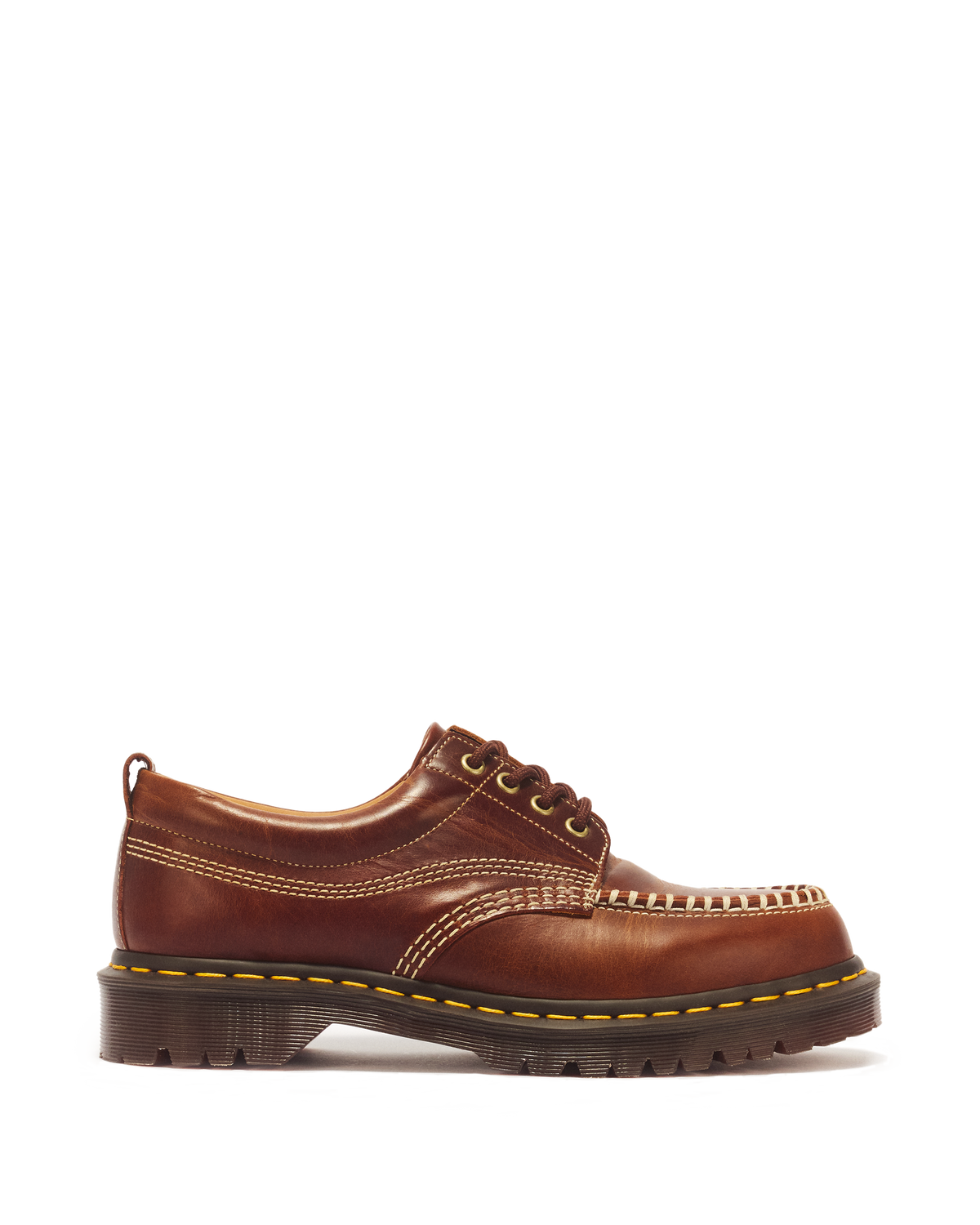 Zapatos Lowell Moc Toe de cuero Dr. Martens - vista frontal